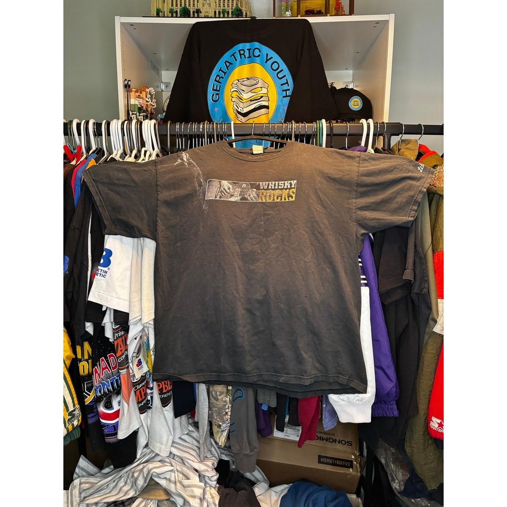 The Distillers 2004 World Tour Punk Band Tee XL Faded Black